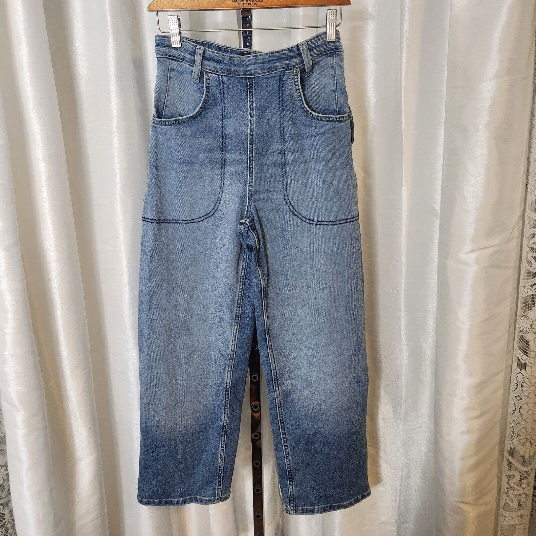 High quality Lee All Purpose Classic Jean Wide Leg Side