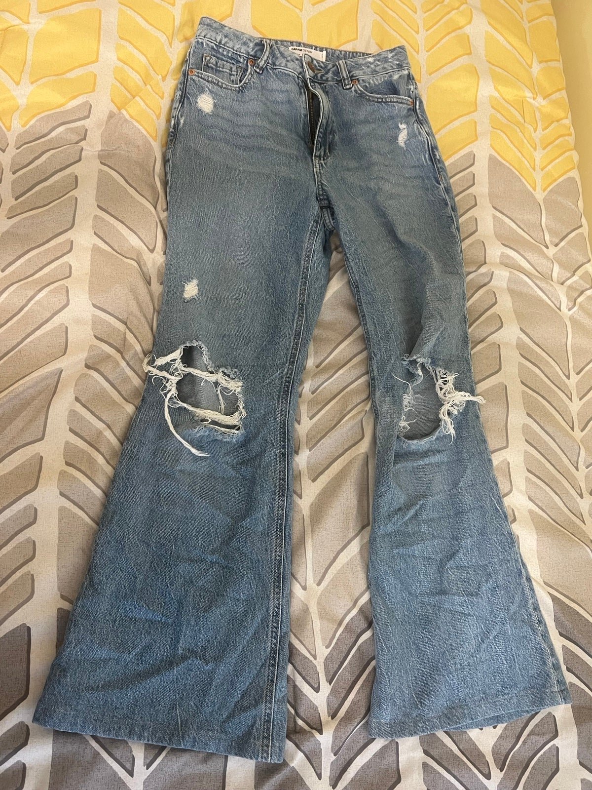 the Lowest price Garage Denim Flare Jeans 26 short FUJ4
