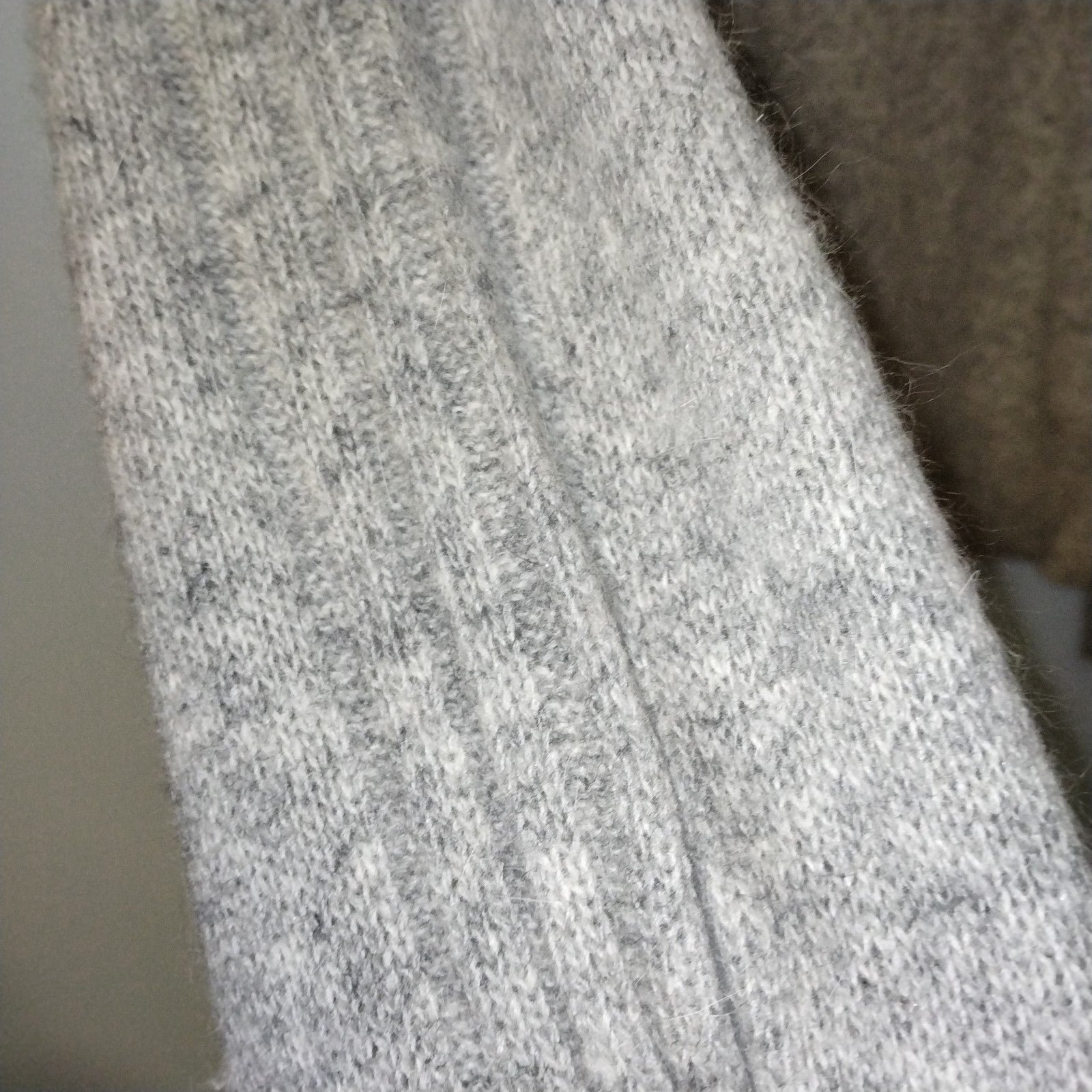 Perfect Ellen Tracy Vintage Sweater. Light Gray Boat Neck Princess Sleeves Delicate Knit OL0wQbPZh Zero Profit 