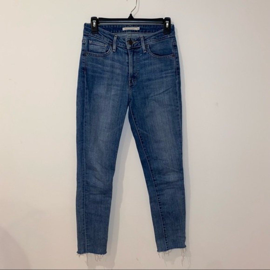 High quality Levis 721 high rise skinny medium wash jeans womens size 26 Gzy3JA633 Outlet Store