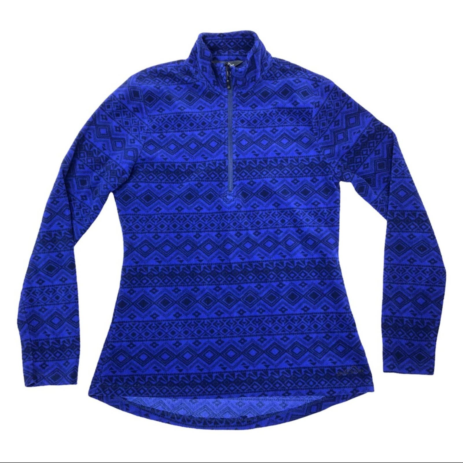 Wholesale price Eddie Bauer 1/4 zip fleece pullover blu