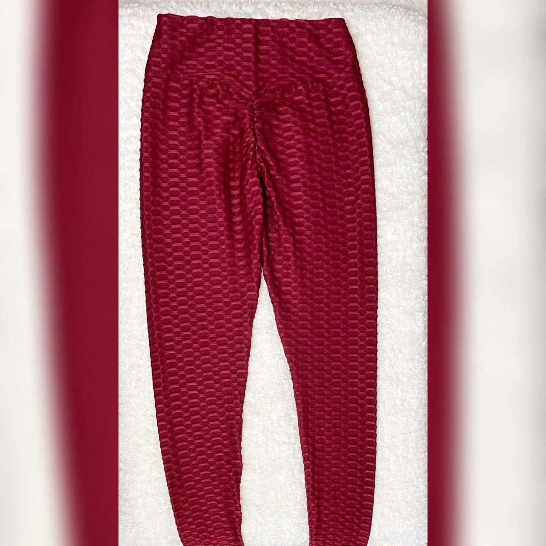 Classic New Mix 3 piece set jacket, sport bra, and leggings Red Size medium 92% polyest MXoUwvgF7 Zero Profit 