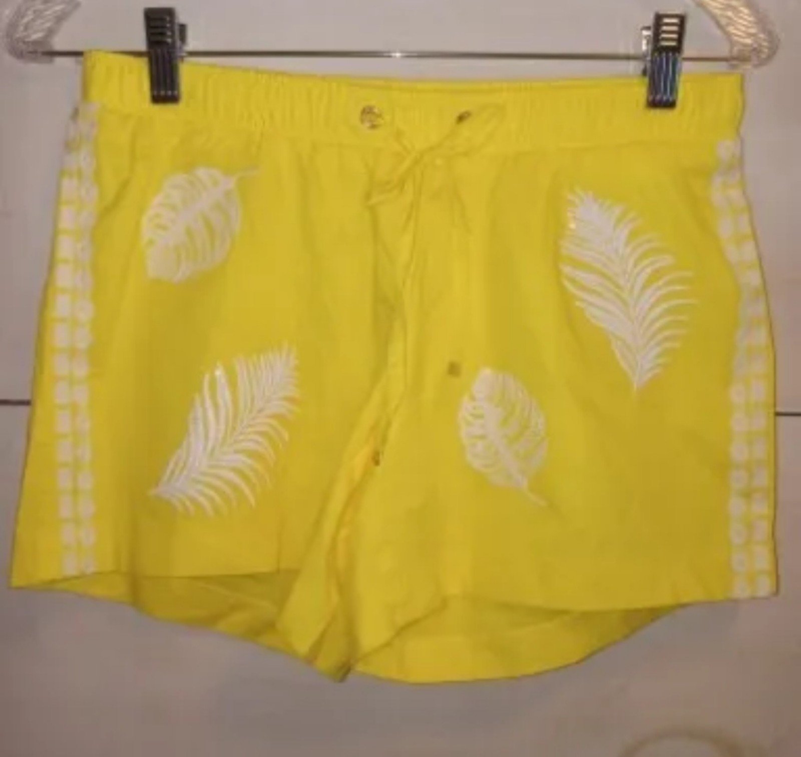 big discount New Lilly Pulitzer Katia Embroided  Watch Hill Yellow Sequin Shorts Size XS Jqsiufb4h Fashion