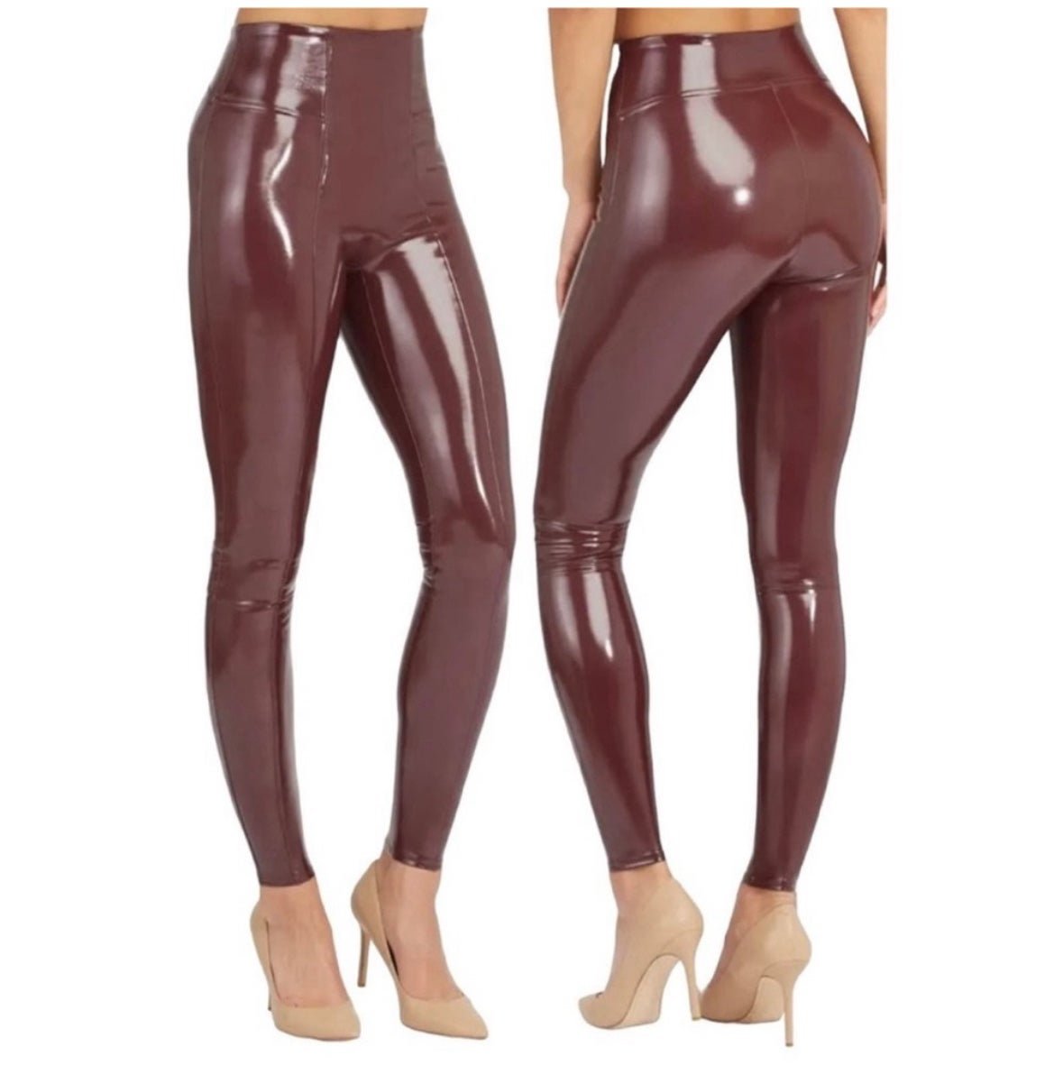 Special offer  Spanx- Faux Patent Leather Leggings In R