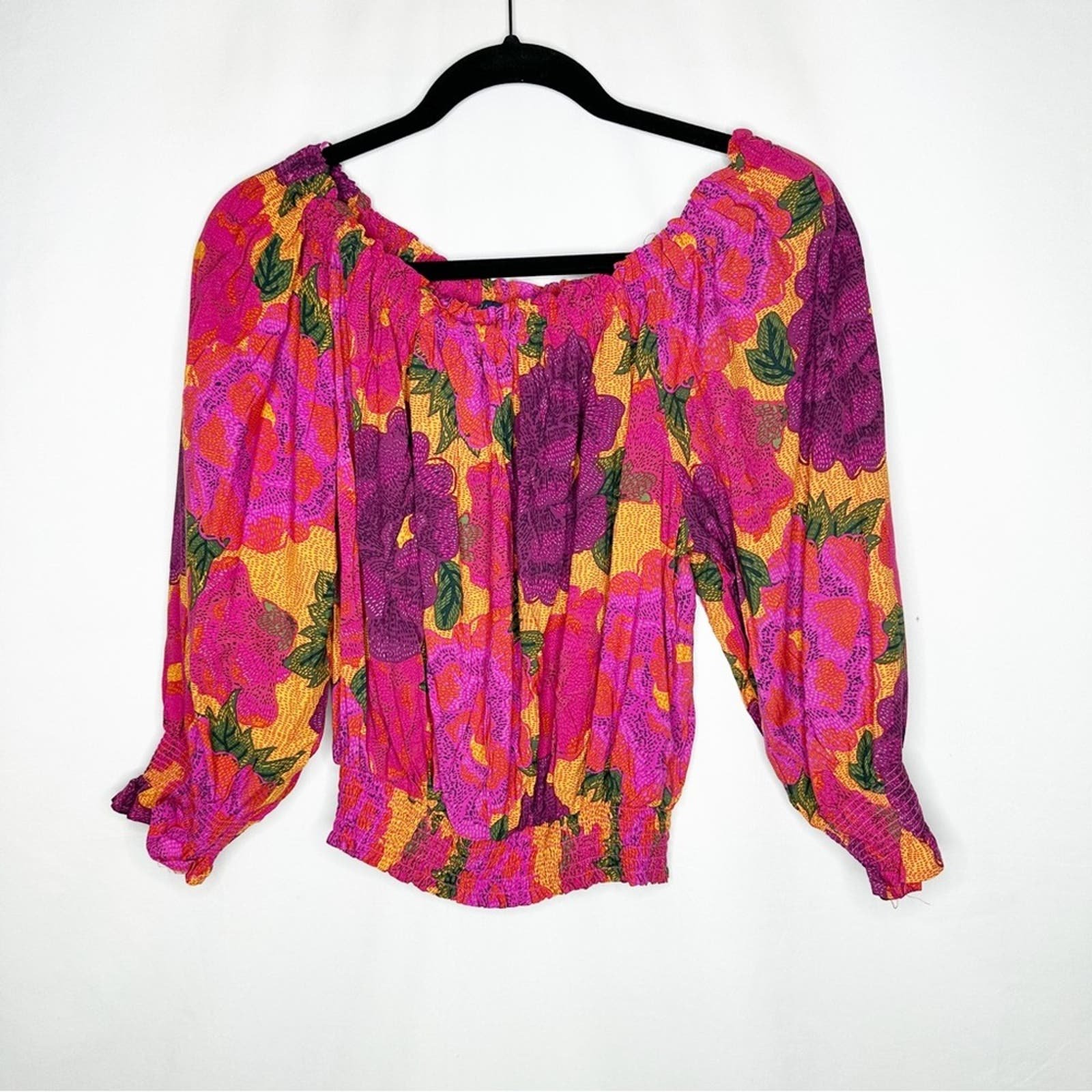 cheapest place to buy  RACHEL ROY Floral Blouse NWT in 