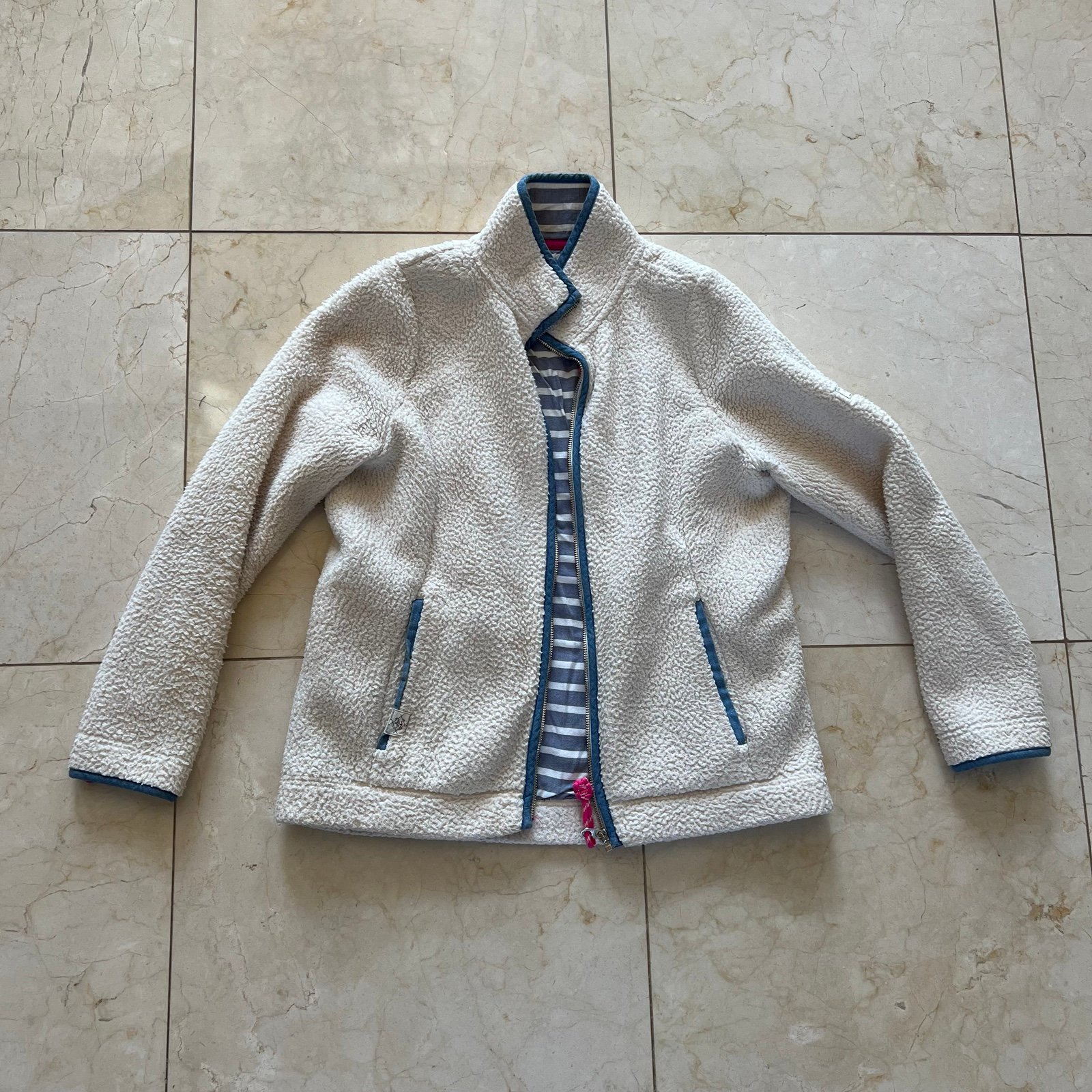 cheapest place to buy  Joules Clothing Sherpa Like Jacket Size Medium okN6CO7HT best sale