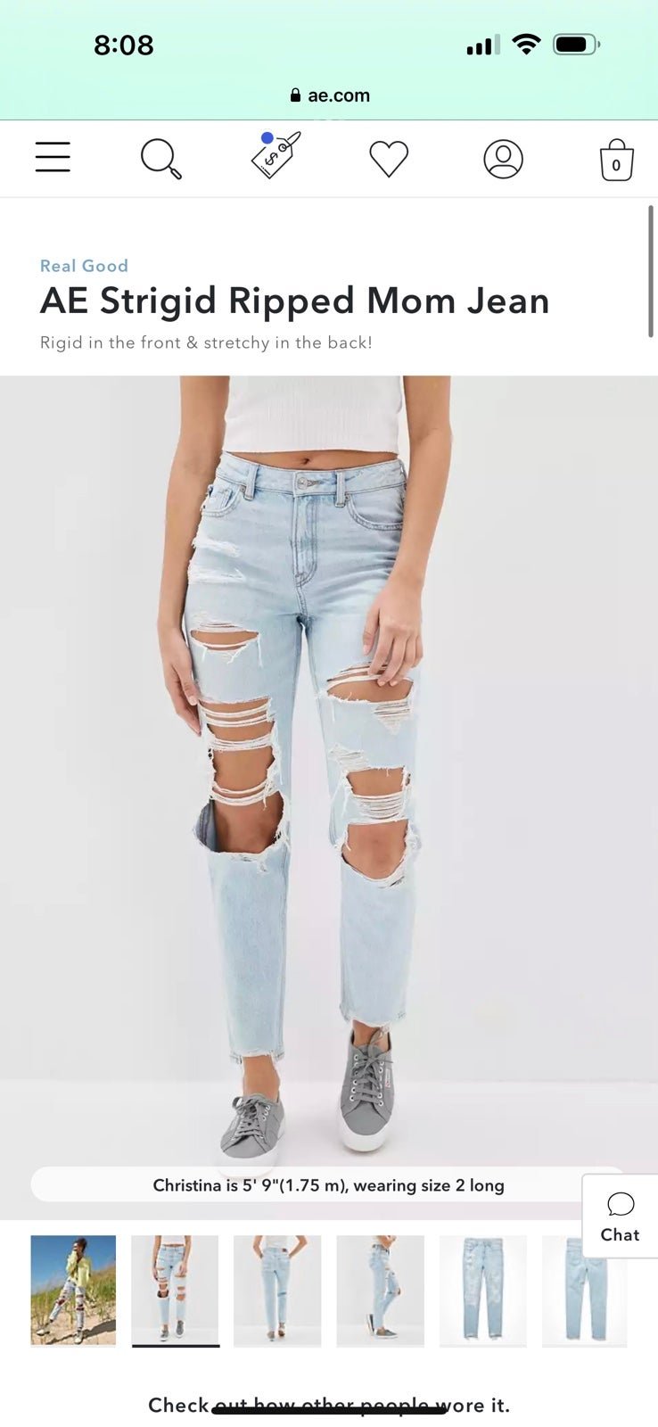 save up to 70% American Eagle Ripped Mom Jeans Size 20 