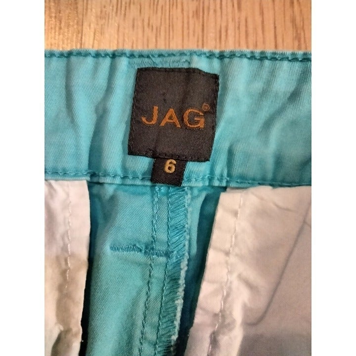 large discount Jag Women´s Slim Fit Teal Capri Size 6 Hh5xpe4aH just for you