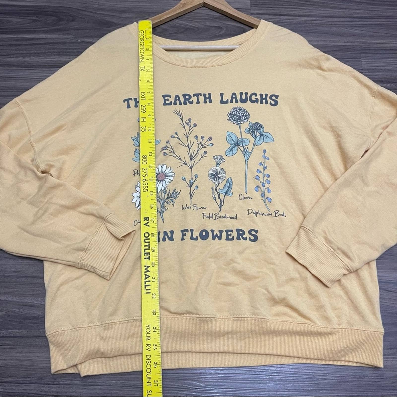 Cheap Zoe+ Liv The Earth Laughs Flowers pullover sweatshirt XL GpVsqUcIm outlet online shop