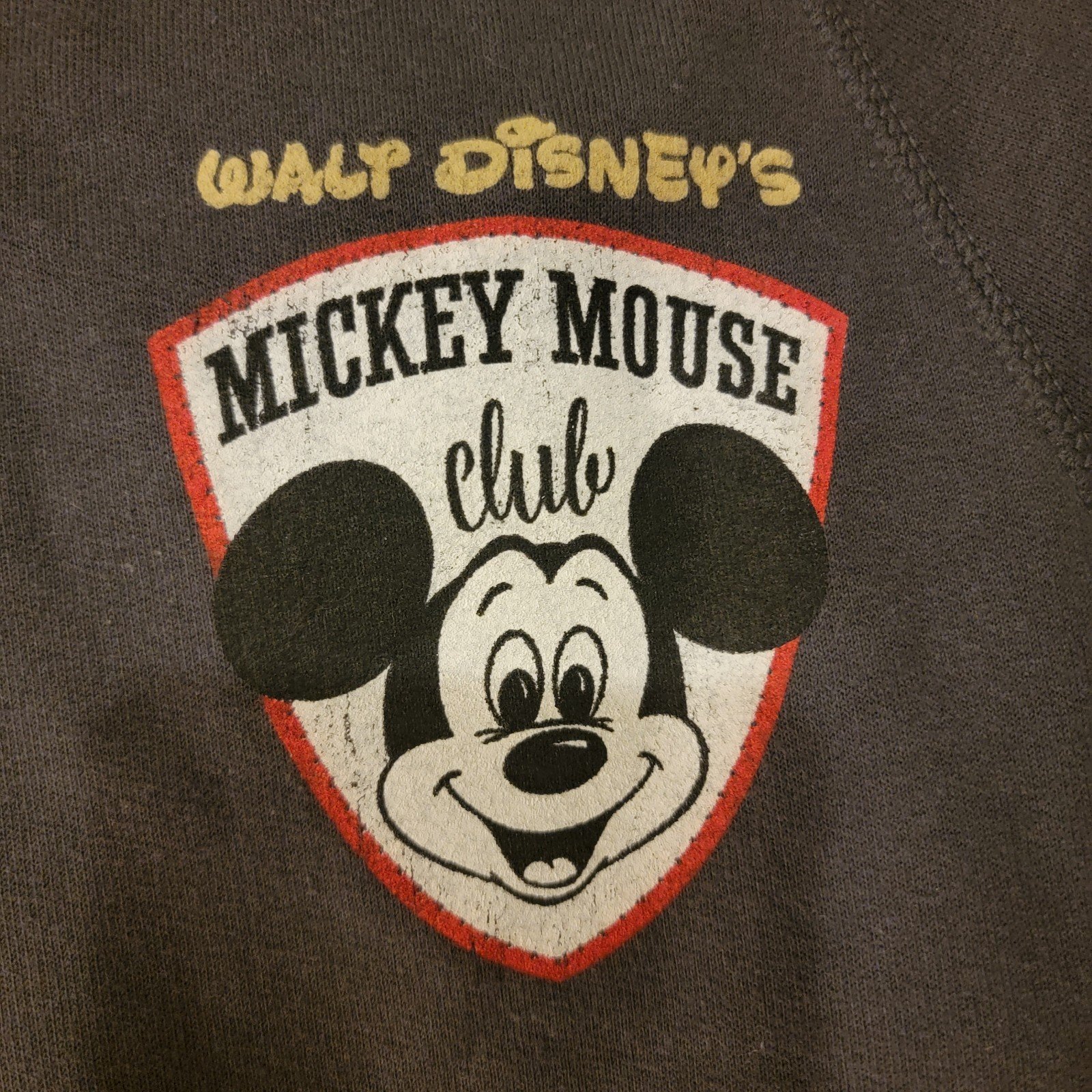 reasonable price Disney Parks Walt Disney’s Mickey Mouse Club Zip-Up Hoodie Size Small P2cPxLyCt Low Price