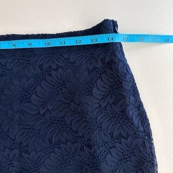 large discount Banana Republic NWT Lace Blue Pencil Skirt Size 4 II46qoSaR Wholesale